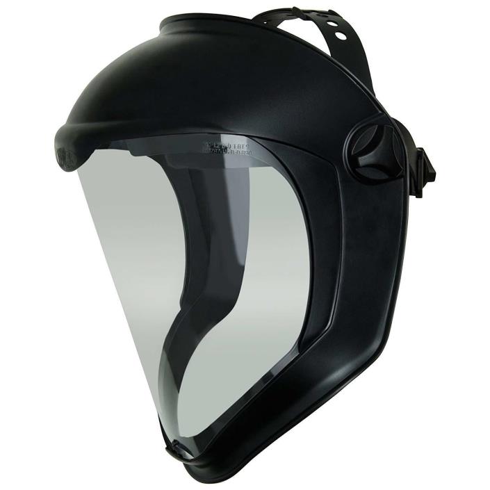 UVEX by Honeywell Bionic Face Shield with Clear Polycarbonate Visor S8500