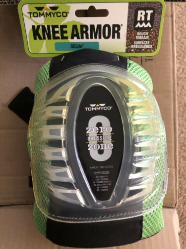Tommyco GELite Knee Armor Pads RT Rough Terrain Kneepads GREEN Brand New