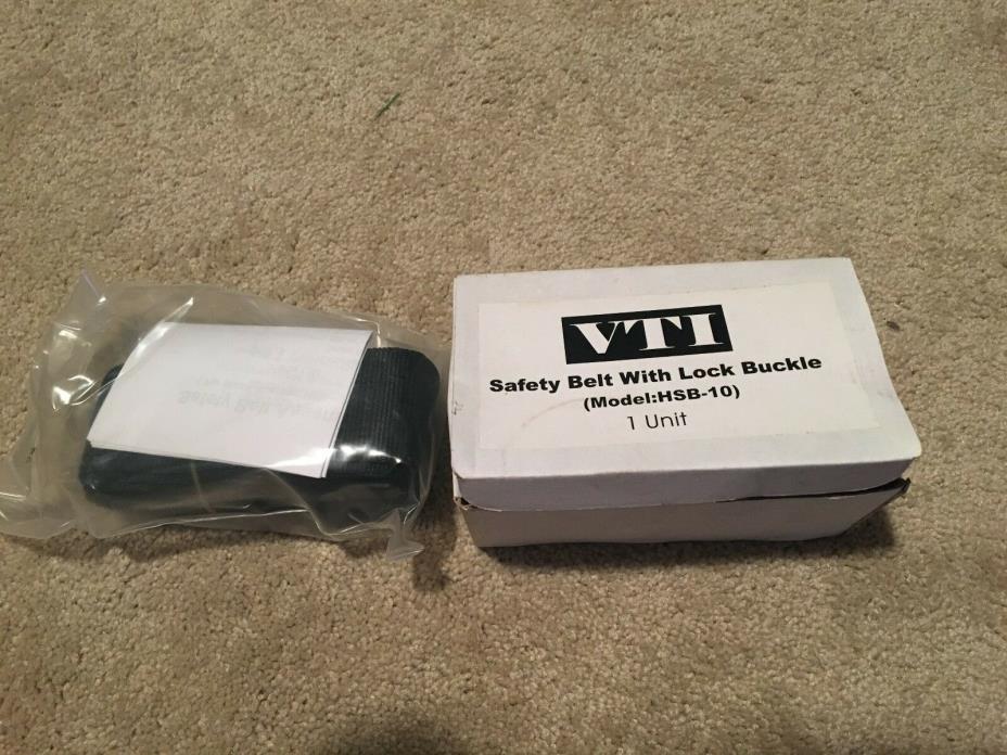 VTI Safety Belt with Lock Bundle HSB-10