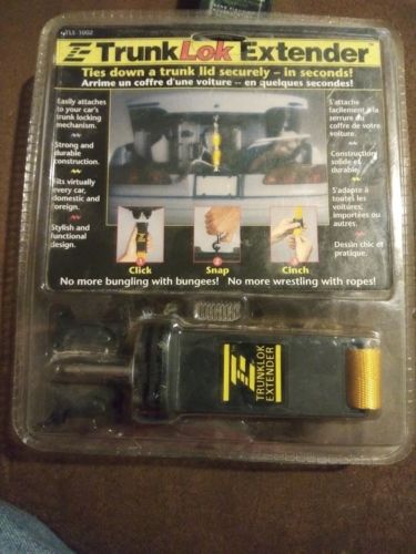 TrunkLok Extender Tie Down Trunk Lid Securely w/o Bungee Cords or Ropes NIP
