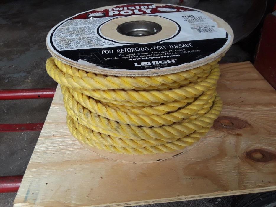 TWISTED POLY ROPE 3/4