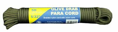 T.W Evans Cordage 79-530 Drab Para Cord, 50-Feet, Olive