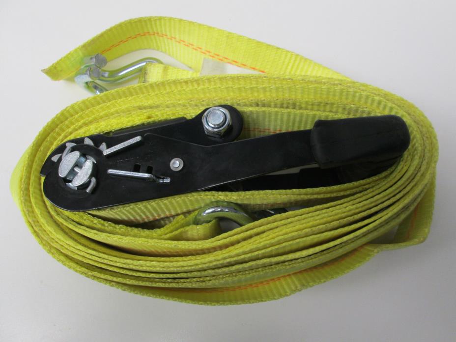 Husky Heavy Duty Ratchet Tie Down Polyester Webbing 1.5in X 15ft