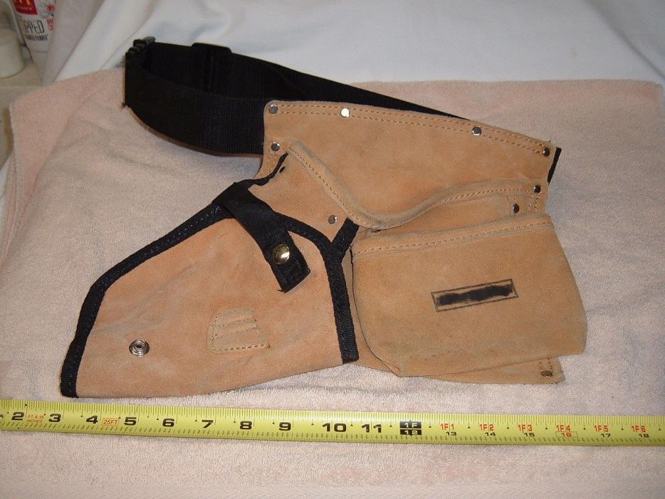 ADJUSTABLE LEATHER TOOL BELT     Mexico