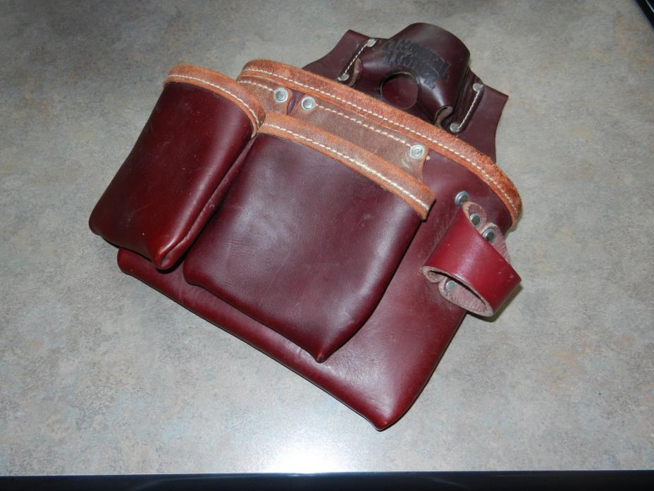 Occidental Leather 5018DB 3 Pouch Pro Tool Bag. New condition.
