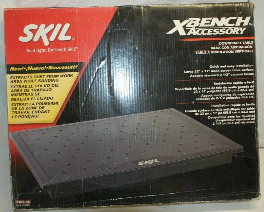SKIL 3100-05 X-Bench Xbench accessory downdraft table 22