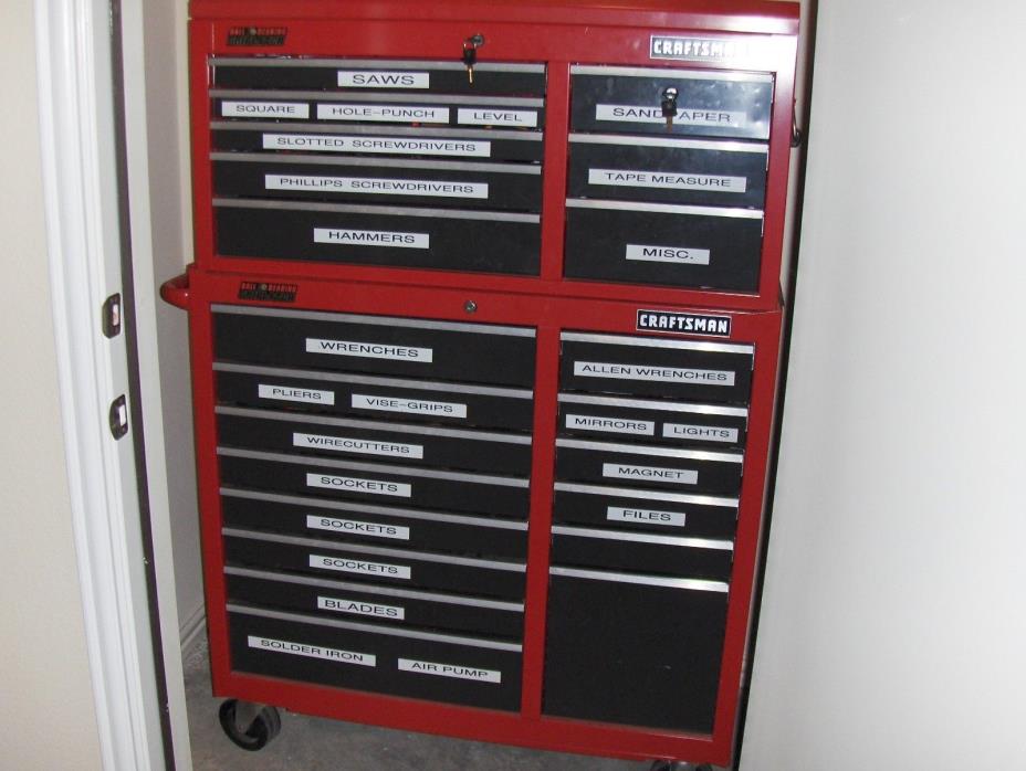 SEARS CRAFTSMAN 2 Box 22 Drawer, 40