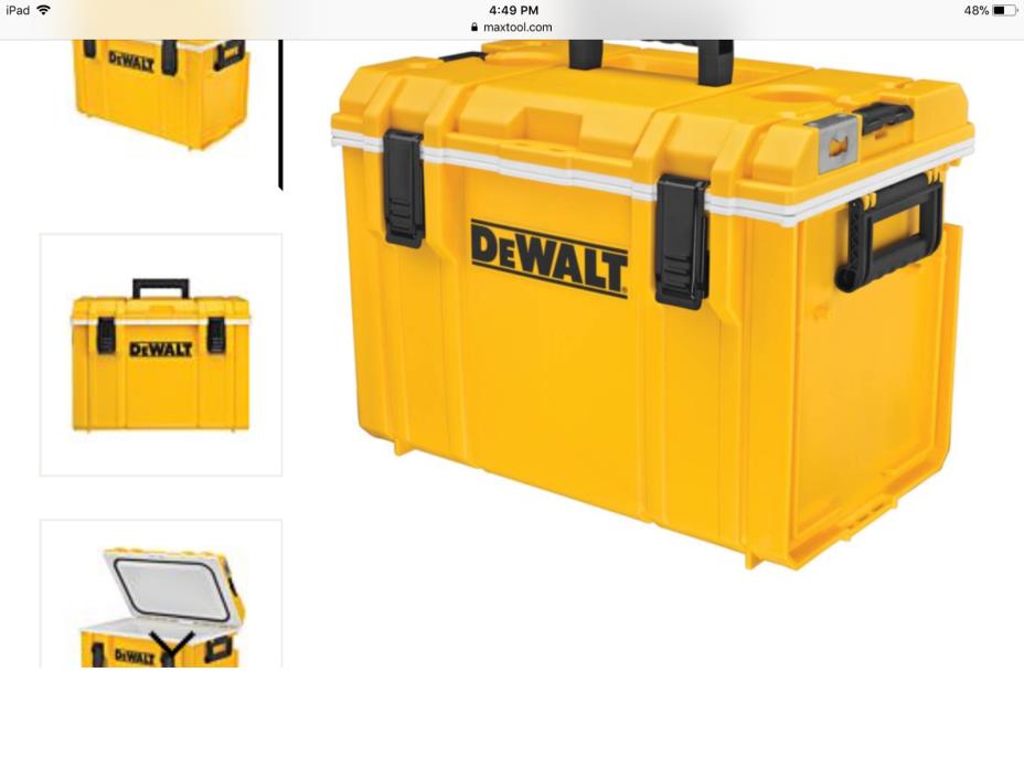 Dewalt Tough System Cooler Model DWST08404