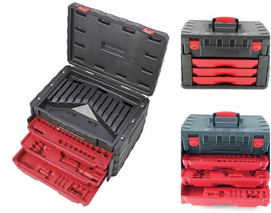Craftsman Toolbox 3 Drawer Tool Storage Box Tools Set Garage Workshop Organizer