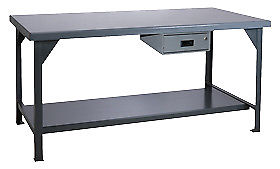 DWB-3672-177-95 - DUR WK BCH-36X72X34- 12GA. TOP-177D-No.95 GRAY - (Pack of 1)
