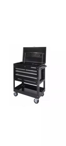 Husky Rolling 4-Drawer Steel Mechanic Utility Tool Storage Cart, Toolbox,Cabinet