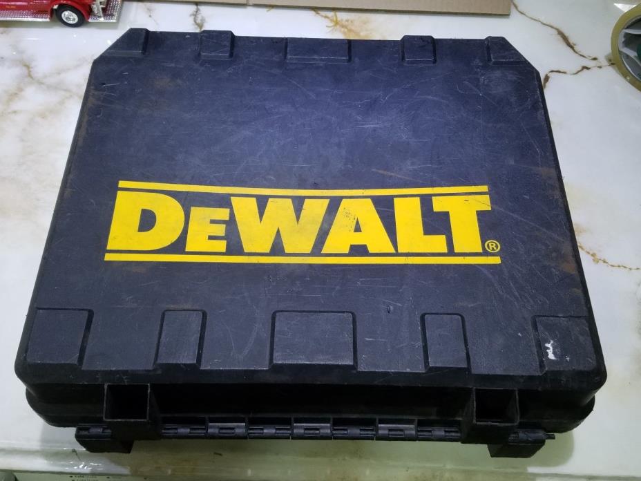 Original Dewalt DC935VA HARD SHELL CASE For Cordless Drill 14x16x51/2 Inch USED