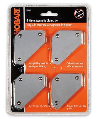 Hobart 770662 Mini Magnetic Welding Holder Set, 4-Pack