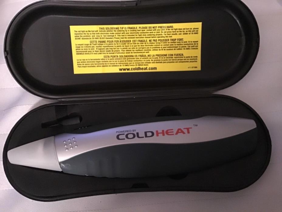 POWERED BY COLD HEAT SOLDERING TOOL IN CARRYING CASE,wire stripper,battery opper