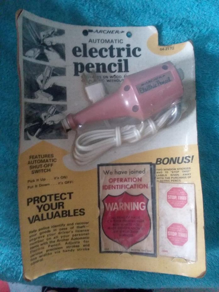 Archer Electric Pencil Engraver Tool Carve Jewelry Wood Metal Engraving Machine