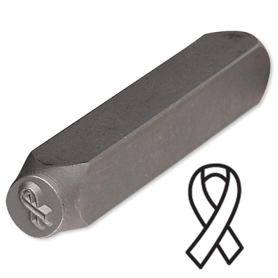 Awareness Ribbon Steel Stamp Punch Tool Design Embellish Metal Plastic Blanks 42