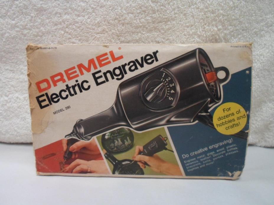 Vintage Dremel Electric Engraver Model 290