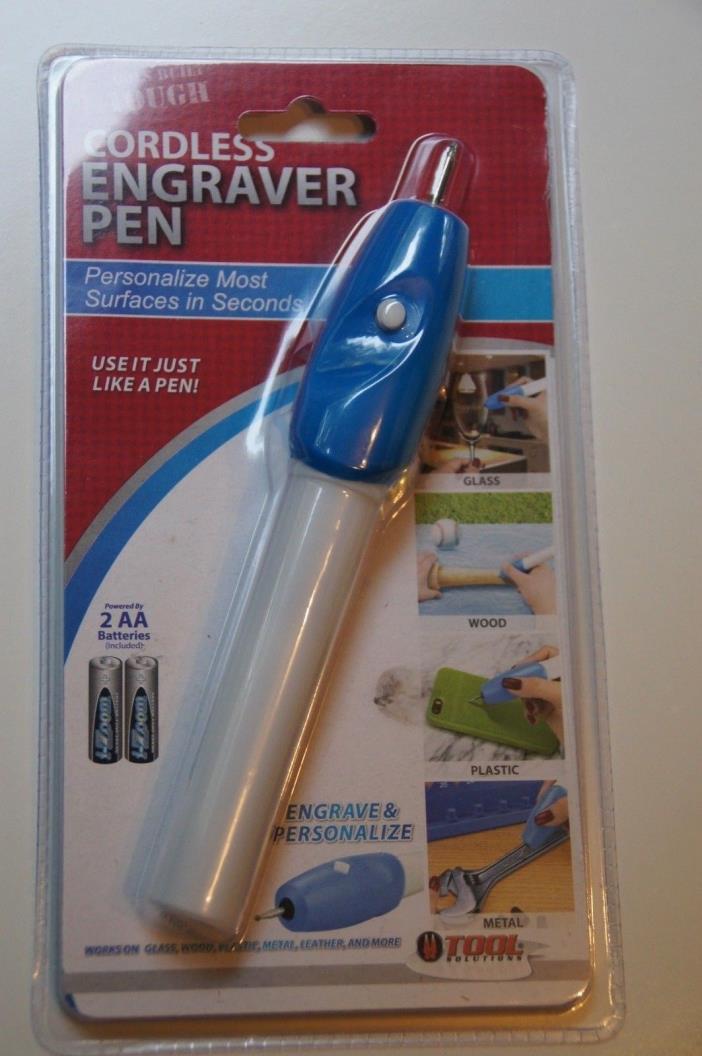 Engraver Pen: Personalize Glass, Wood, Plastic, Metal, Leather!