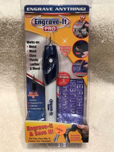 Spark Innovators - Engrave It - As Seen On TV - Engraving Pen Tool