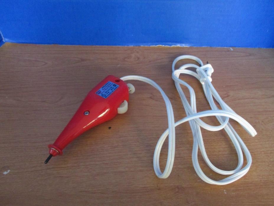 Vintage WEN~Red ELECTRIC PENCIL ENGRAVER~Working