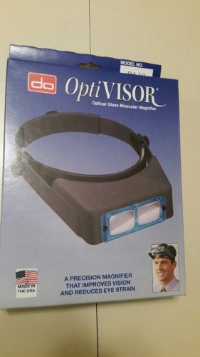 OptiVISOR Optical Glass Binocular Magnifier