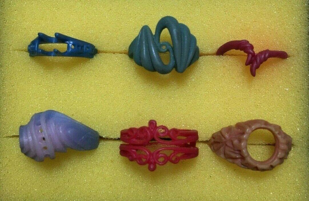 Lot of 6 Women's Rings Wax pattern waxes for casting