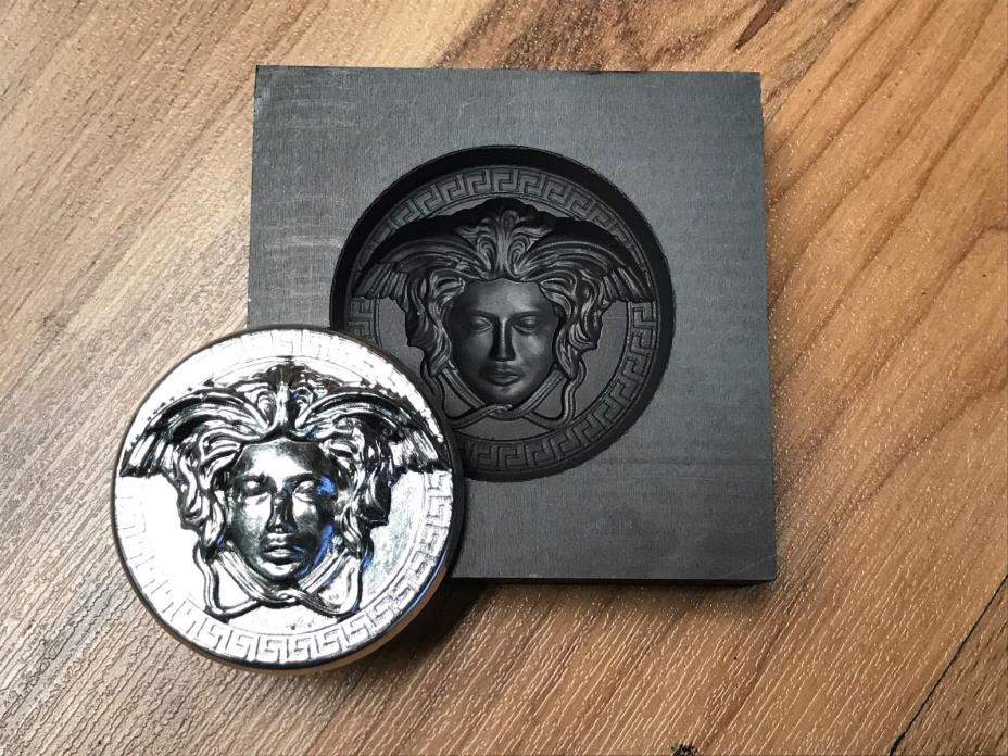 Versace fashion Graphite mold for casting Silver Gold Copper Ingot PRO-MOLD AR8