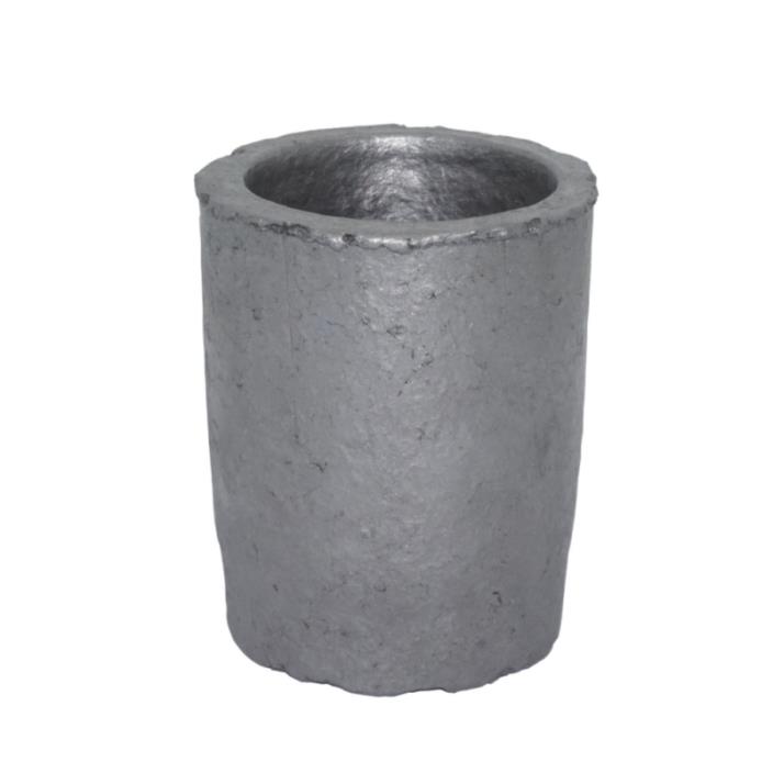 2# Thicken Foundry Silicon Carbide Graphite Crucibles Cup Furnace Torch Melting