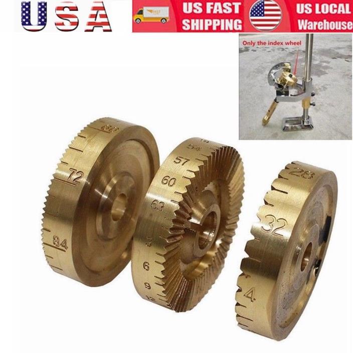 USA Gem Faceting Machine Gear 96 72 64 32 Dial Index Wheel and Glue for Stone