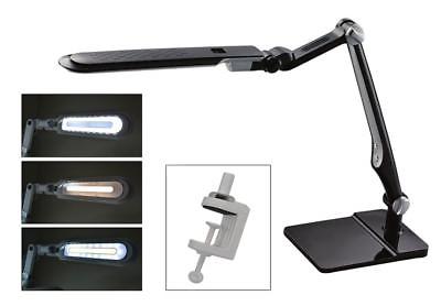 LED Double-Reach Lamp w/ Clamp 10 Watts Jewelry Making Repair Lighted Bench Tool