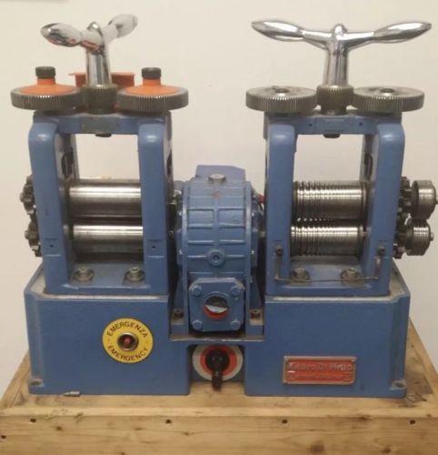 Mario Di Maio Combination Rolling Mill made in Italy for Jewelry