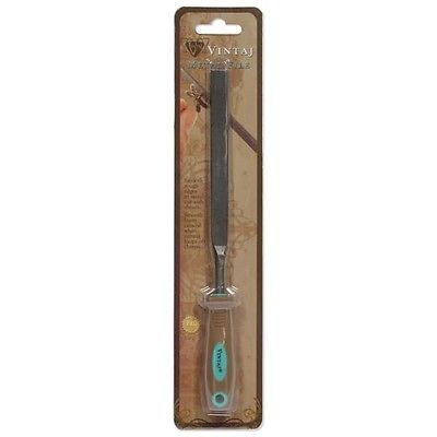Large Metal File with Ergo Grip #2 cut Vintaj Brand 55133 Flat File Jewelers