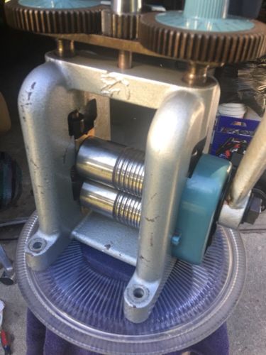 JEWELRY TOOL CAVALLIN 100MM COMBINATION FLAT & WIRE MANUAL ROLLING MILL