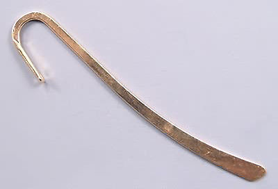 Bookmark Metal Simple Goldtone 3.3 inch #533 (12)