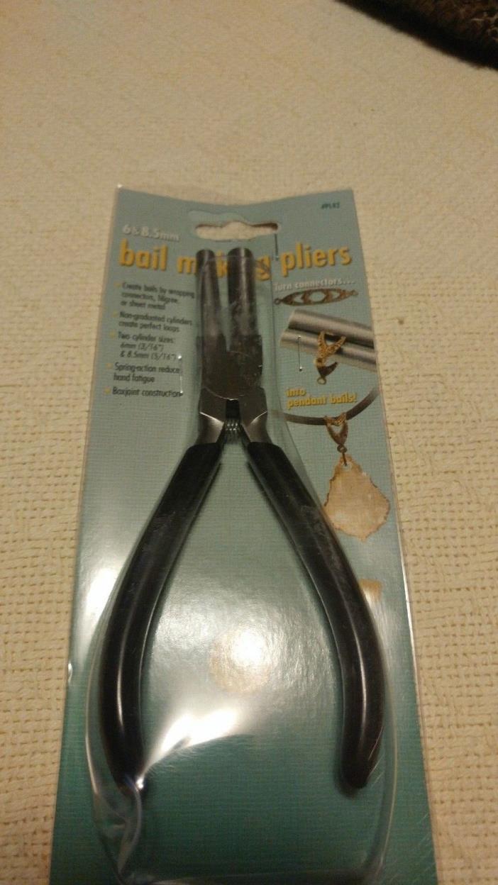 BAIL MAKING LOOPS PLIERS NON-GRADUATED CYLINDERS 6mm & 8.5mm JEWELRY WRAPPING