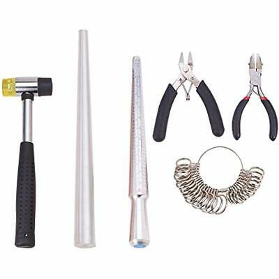 Ring Jewelry Sizers & Mandrels Measuring Tool Kit, Installable Two Way Rubber