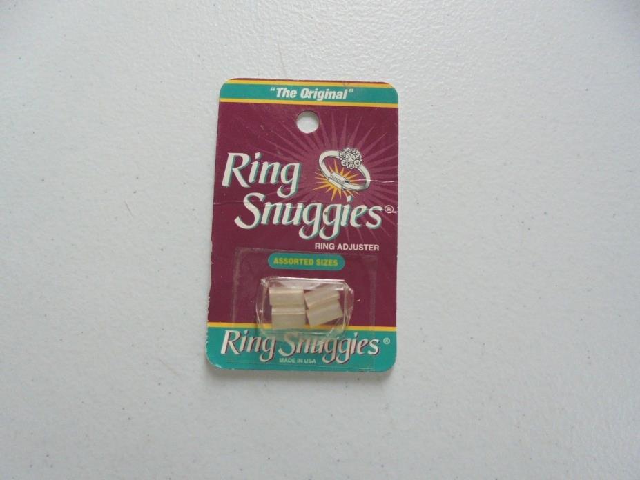 Original Ring Snuggies Size Adjuster Jewelry 4 Pack NEW