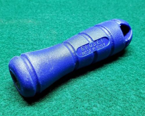 Grobet Blue Plastic File Handle with Metal Gripping Insert Size 3