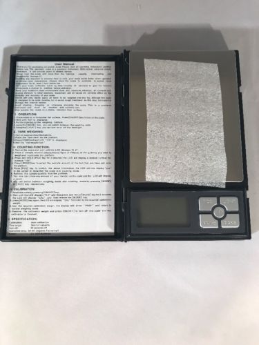 Digital Scale 500g x 0.1g Jewelry Gram Silver Gold Coin Pocket Size Herb Grain
