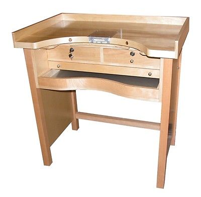 PREMIUM HARDWOOD JEWELERS’ WORKBENCH