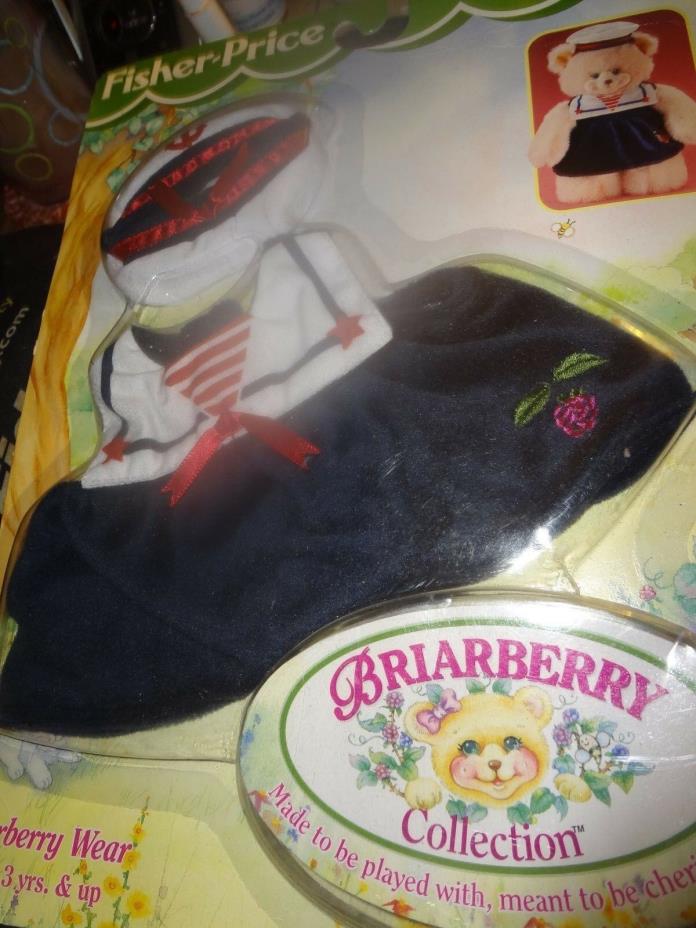 1998 Fisher Price Briarberry Wear Collection  Sailor Dress & Hat Set #71760