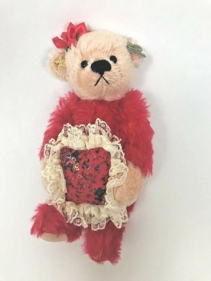 Annette Funicello Red Mohair Bear 9