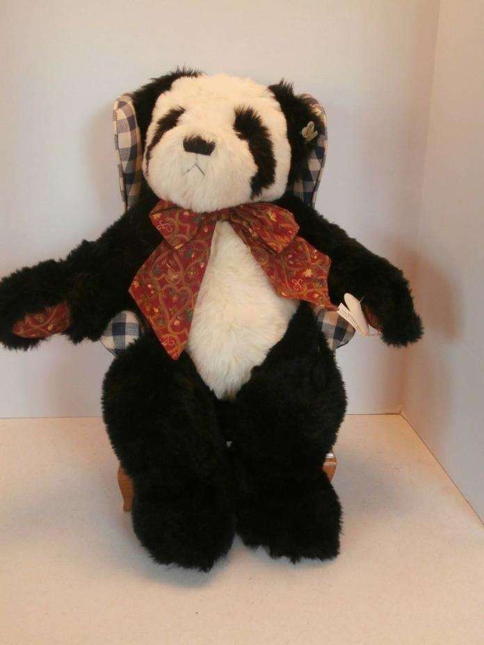 TEDDY BEAR BYARTIST ANNETTE FUNICELLO PANDY COLLECTIBLE BEAR CO.