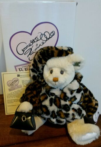 Retired Annette Funicello Gigi Bear w/COA and Box