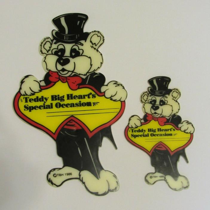 Vintage Teddy Big Heart's Special Occasion Bear Wedding / Anniversary Plaque