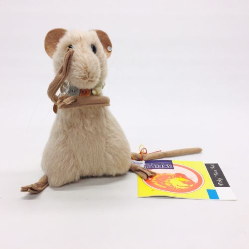 Charleen Kinser Forever Toys Picky 'Paca Rat Wool Plush Toy 253 With Tags 1994