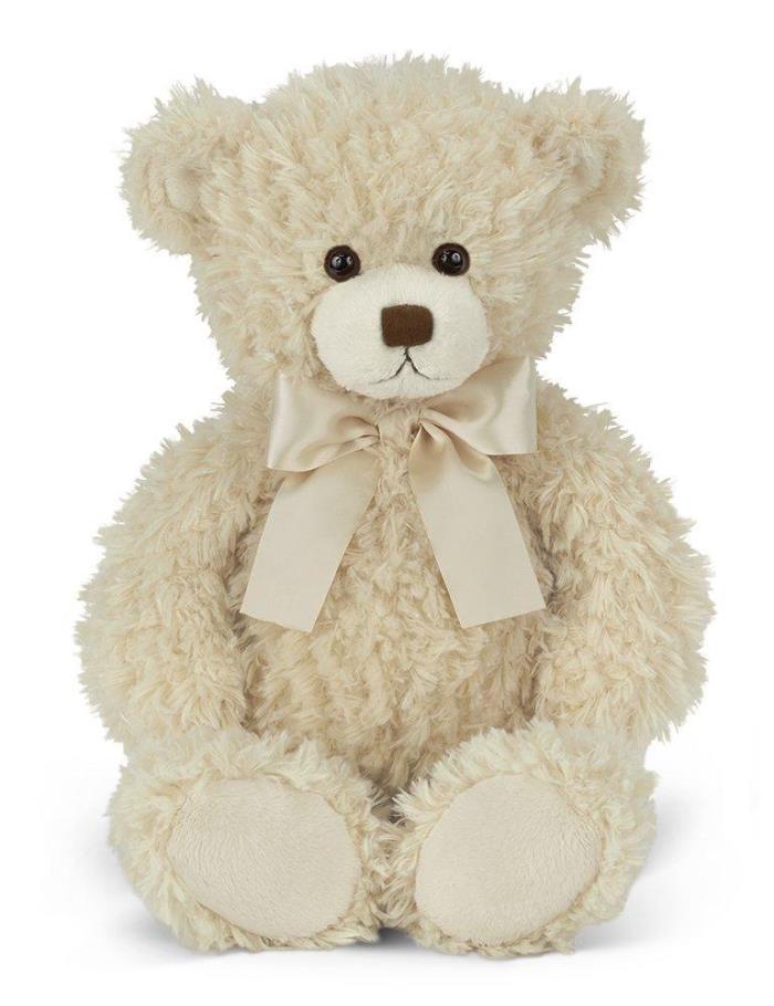 Valentines Bearington Brumby White Plush Stuffed Animal Teddy Bear, 17 inches