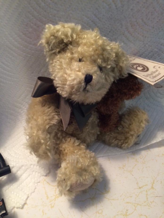 Boyds Teddy Bear Elder With Newton Tan Brown Jointed Plush 25th Anniversary
