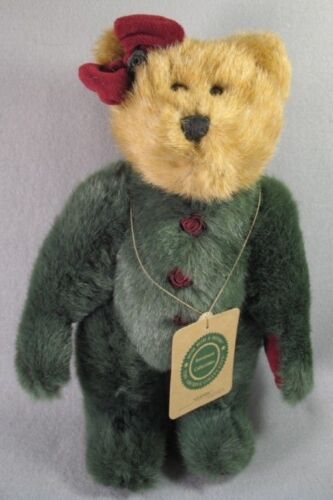 NIB 1998 Boyds Bears Glenda Green Christmas Bear Archive Collection #91891-04