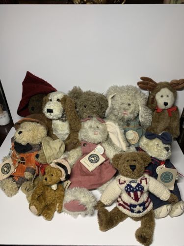 Lot Of 11 Boyds Bears And Friends Holiday + More